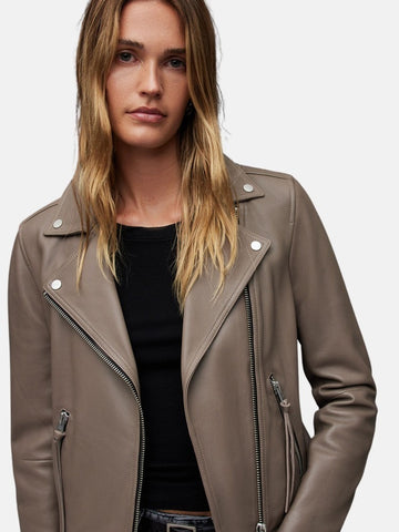 AllSaints ženska usnjena jakna